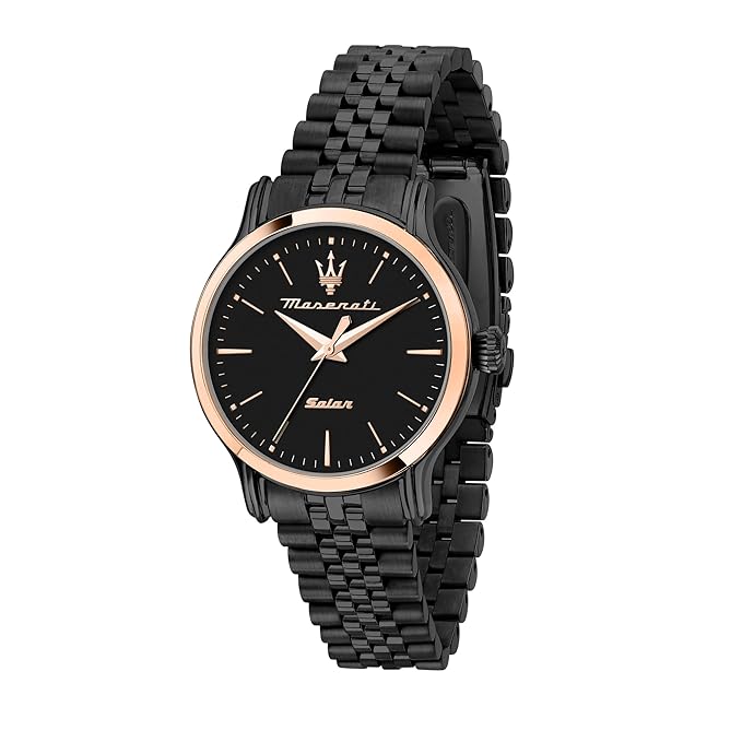 Maserati Stainless Steel Classic Analog Dial Color Black Women Watch