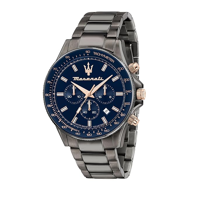Maserati Sfida Analog Blue Dial Men's Watch