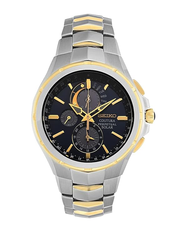 Seiko Analog Black Dial Men's Watch