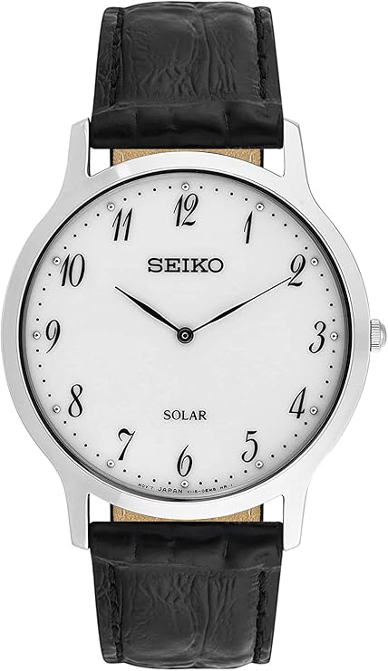 Seiko Analog White Dial Men's Watch