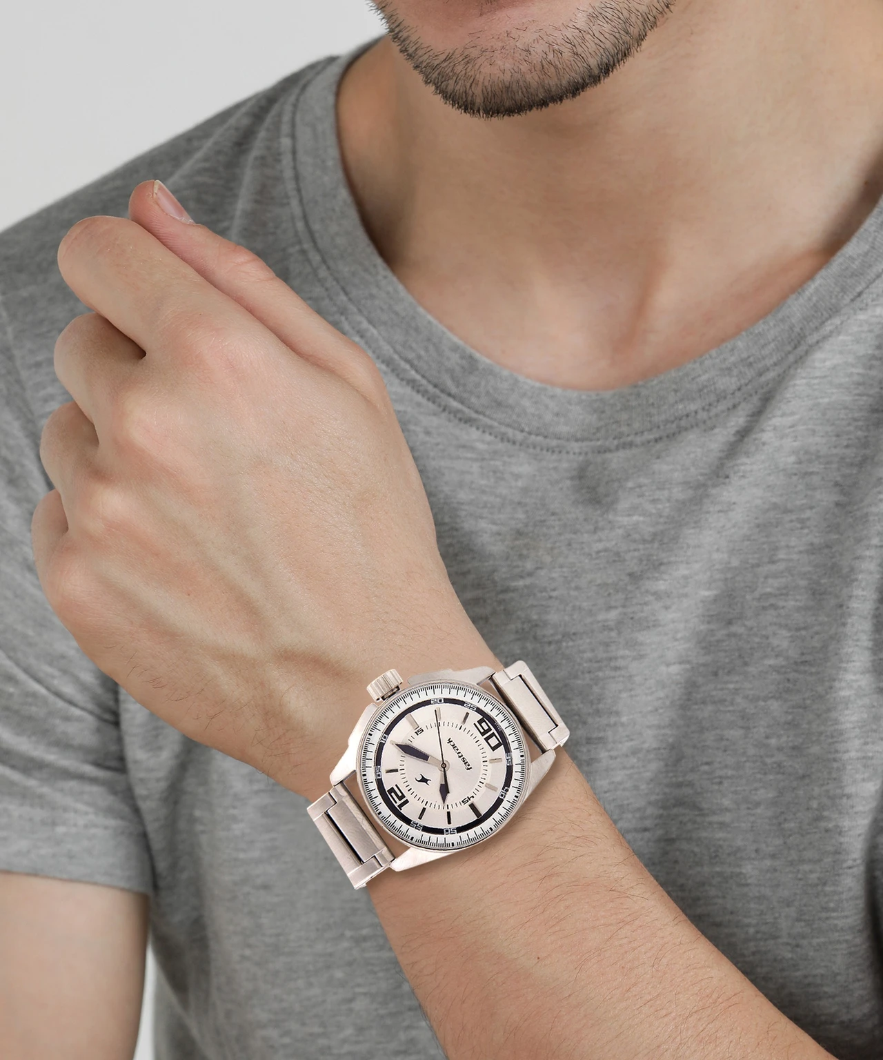 Fastrack Black magic Analog Watch  - For Men