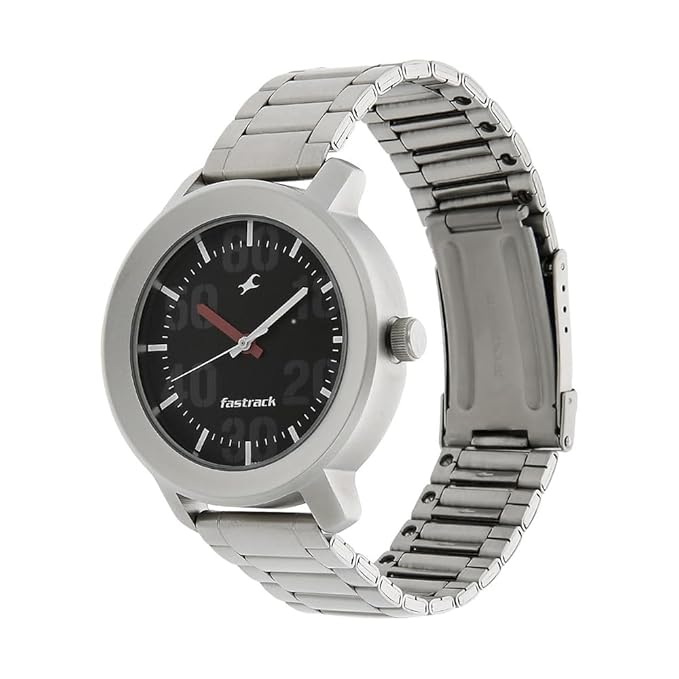 Fastrack Casual Analog Black Dial Men's Watch