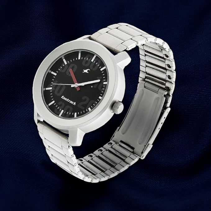 Fastrack Casual Analog Black Dial Men's Watch