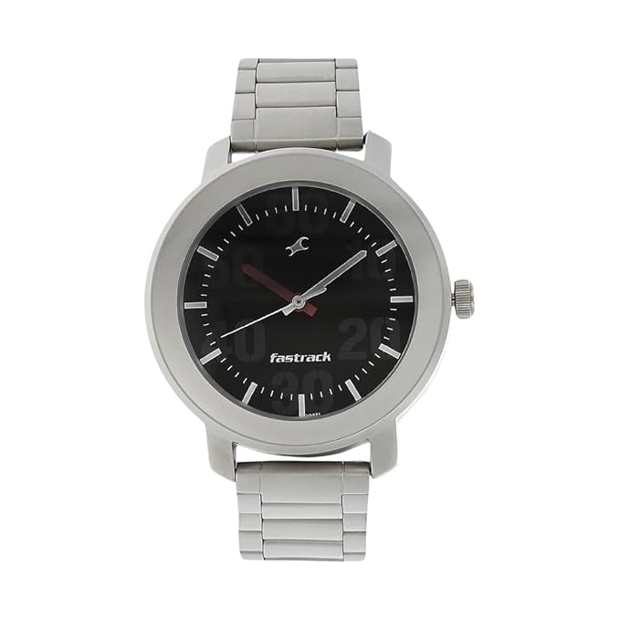 Fastrack Casual Analog Black Dial Men's Watch
