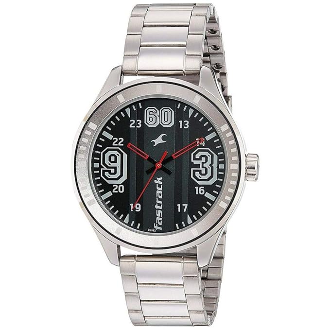 Fastrack Varsity Analog Silver Dial Men's Watch