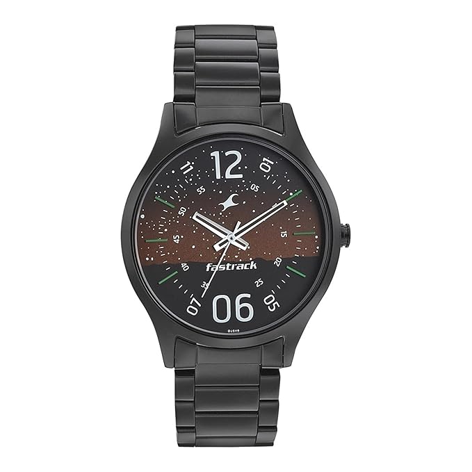 Fastrack Space Analog Brown Dial Men's Watch