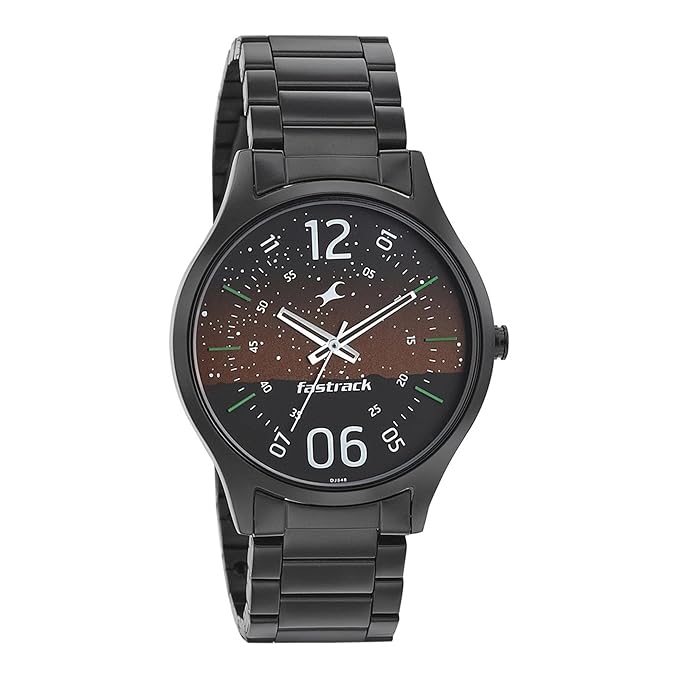 Fastrack Space Analog Brown Dial Men's Watch