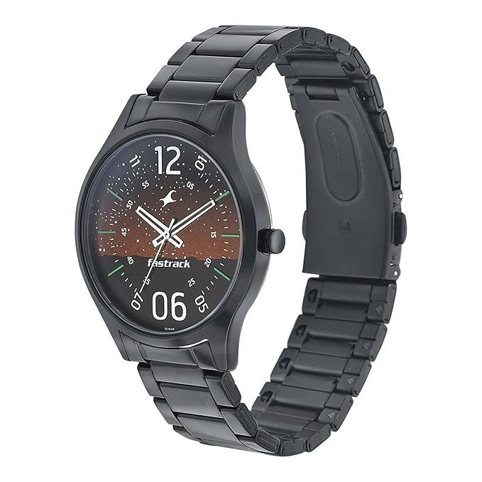 Fastrack Space Analog Brown Dial Men's Watch
