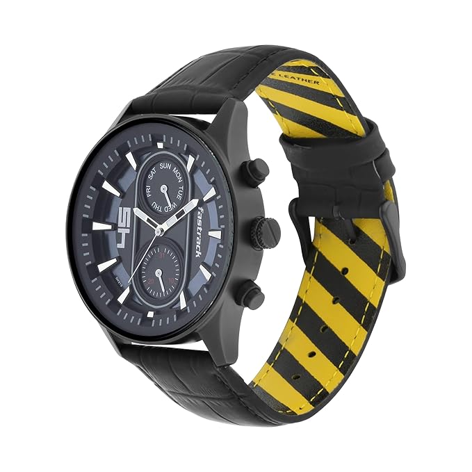 Fastrack Fastfit Analog Black Dial Men's Watch