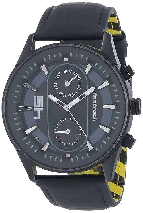 Fastrack Fastfit Analog Black Dial Men's Watch