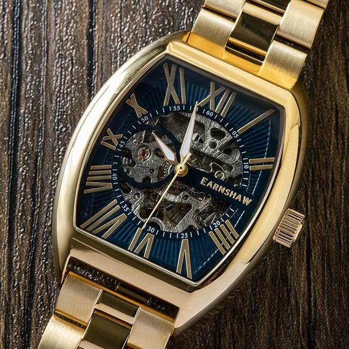EARNSHAW Beauchamp Analog Blue Dial Men's Watch