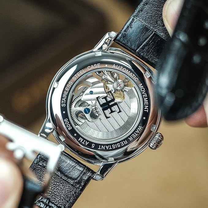 EARNSHAW Longitude Analog Silver Dial Men's Watch