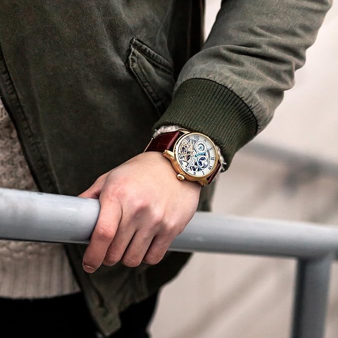 EARNSHAW Longitude Analog Silver Dial Men's Watch