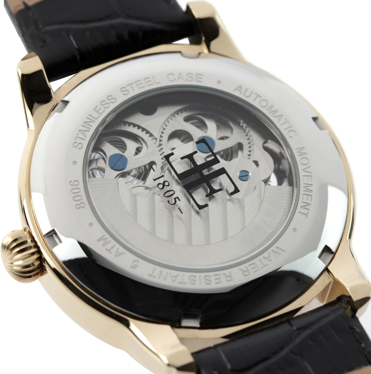 Earnshaw Longitude Analog Blue Dial Men's Watch