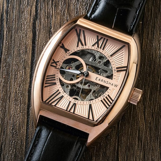 EARNSHAW Beauchamp Analog Rose Gold Dial Men's Watch