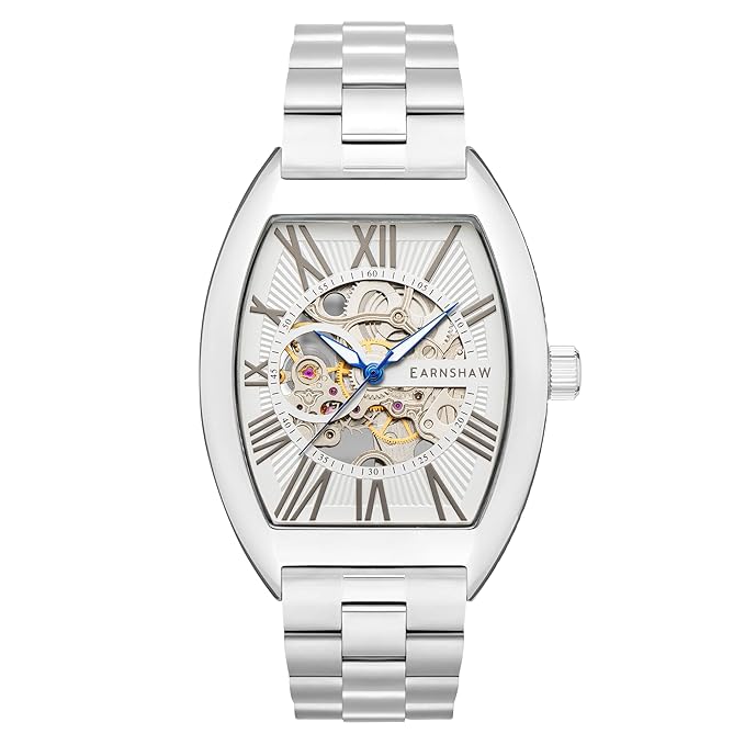 EARNSHAW Beauchamp Analog Silver Dial Men's Watch