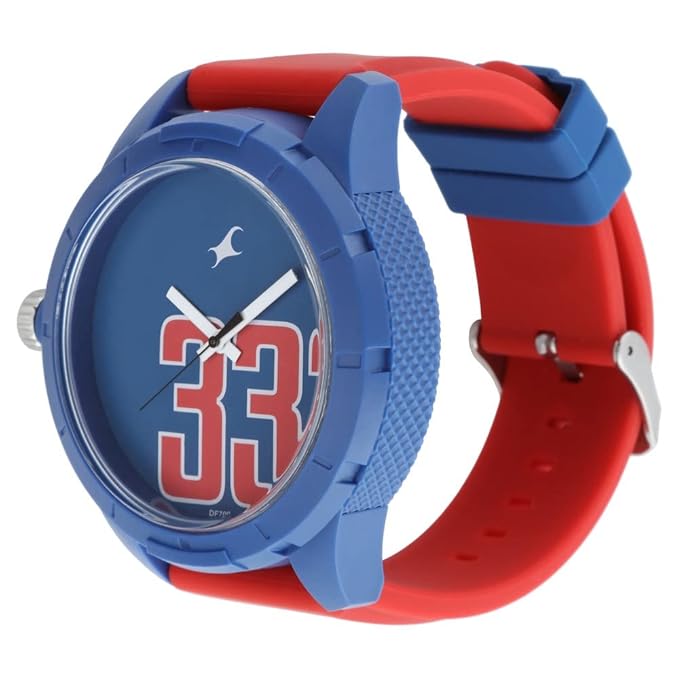Fastrack Tees Analog Blue Dial Unisex Watch