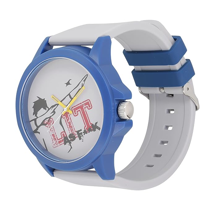 Fastrack Analog White Dial Unisex-Adult Watch
