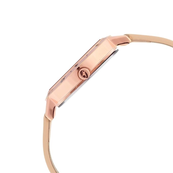 Fastrack Paint Me Quartz Analog Pink Dial Leather Strap Watch for Girls