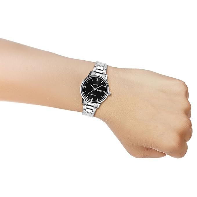 Casio Enticer Ladies LTP-SN8YD-1B Analog Black Dial Watch