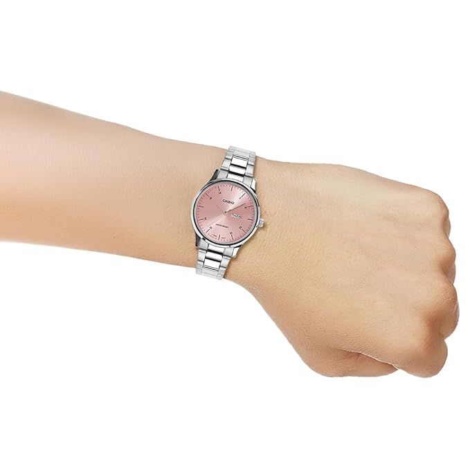 Casio Enticer Ladies LTP-SN8YD-4B Analog Rose Gold Dial Watch