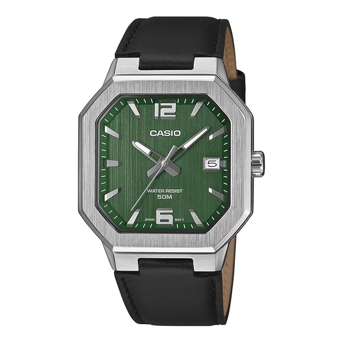 Casio Enticer Men  Analog Green Watch Men
