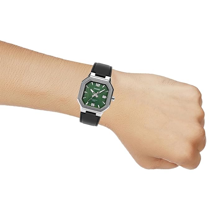 Casio Enticer Men  Analog Green Watch Men