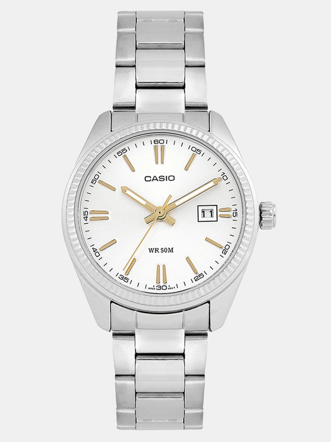 Enticer Women Quartz White Dial Analog Stainless Steel Watch