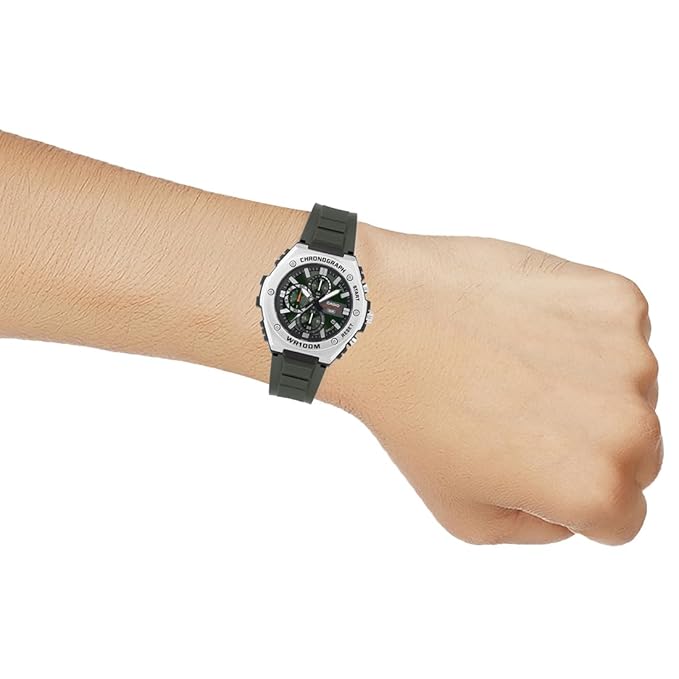 Casio Youth MWA-300H-3AVDF Analog Green Dial Men