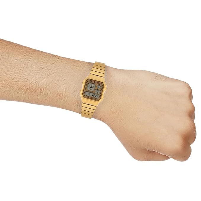 Casio Vintage A130WEG-9ADF Digital Gold Dial Unisex