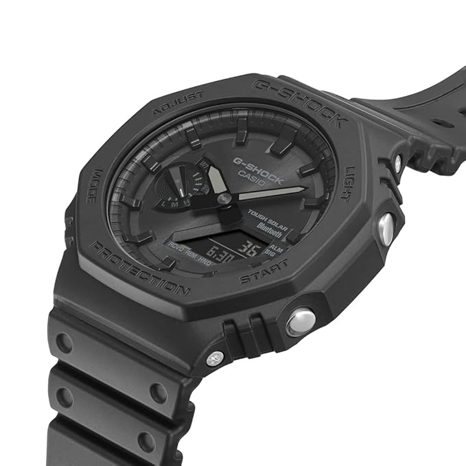Casio G-Shock GA-B2100-1A1DR Black Analog-Digital Dial Black Resin Strap Men's Watch Tough Solar Bluetooth