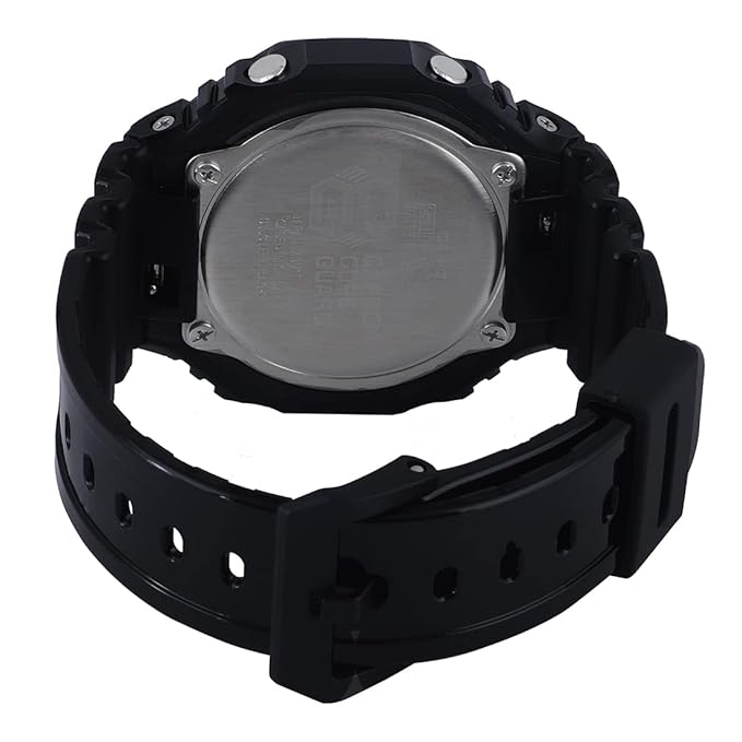 Casio G-Shock GA-2100RGB-1ADR Analog-Digital Black Dial Men Watch Black Resin Strap