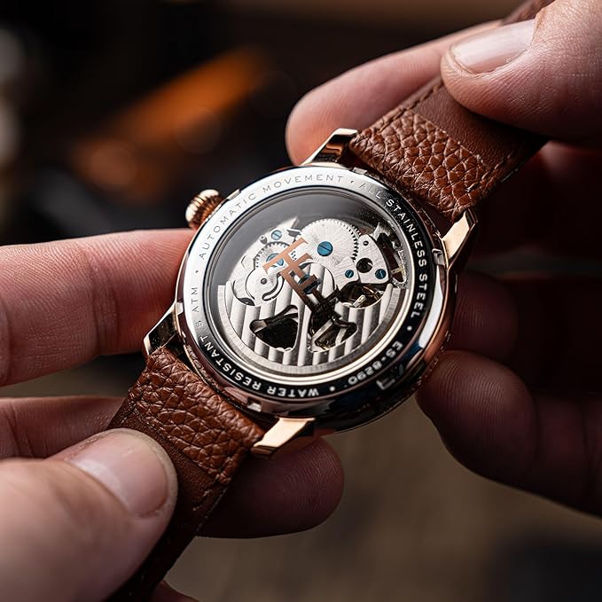 EARNSHAW Analog Rose Gold Dial Men's Watch