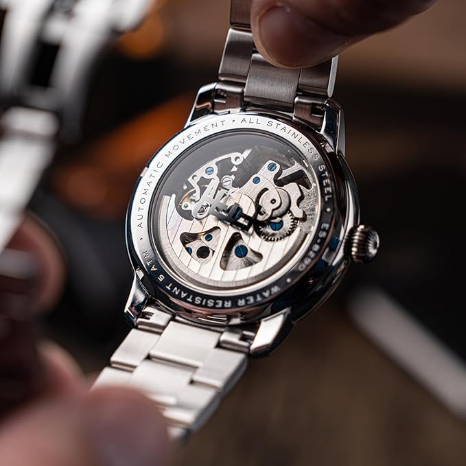 EARNSHAW Analog White Dial Men's Watch