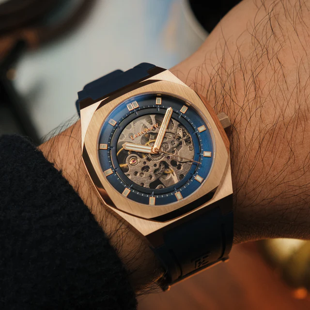 Earnshaw Drake Skeleton Automatic Analog Watch  - For Men