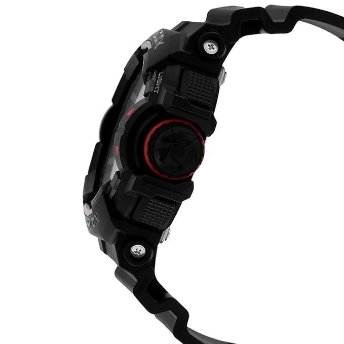 Casio G-Shock GA-400-1BHDR Black & Red Analog-Digital Dial Black Resin Strap Men's Watch Shock and 200M Water Resistant