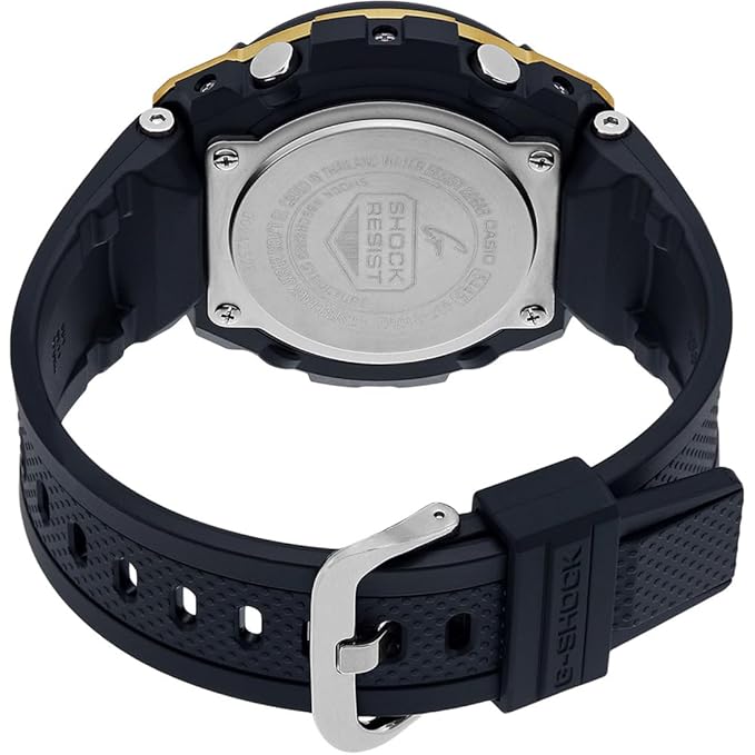 Casio G-Shock GST-S100G-1ADR Analog-Digital Black Dial Men Watch Black Resin Strap