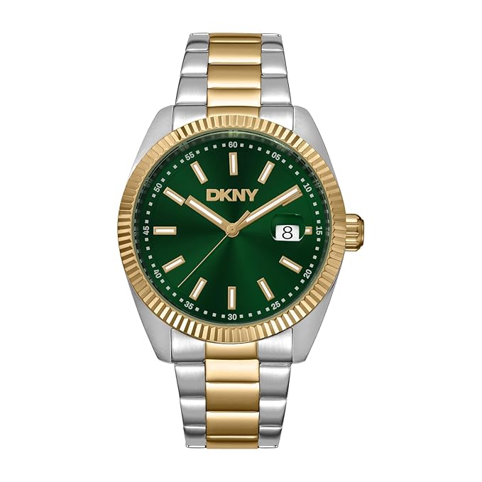 DKNY Everyday Analog Green Round Dial Men's Watch