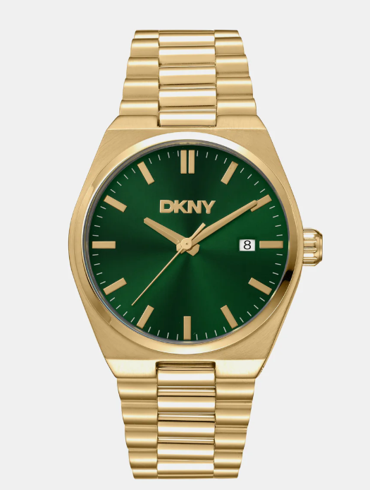 Everyday Men Quartz Green Dial Analog Stainless Steel Watch