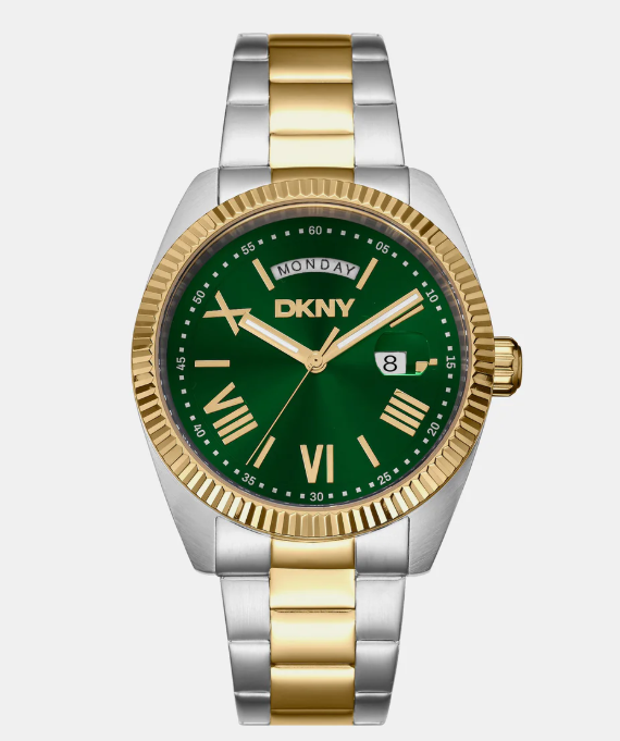 Everyday Men Quartz Green Dial Analog Stainless Steel Watch
