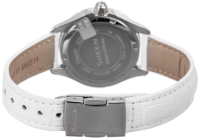 Casio Sheen Chronograph White Dial Women's Watch