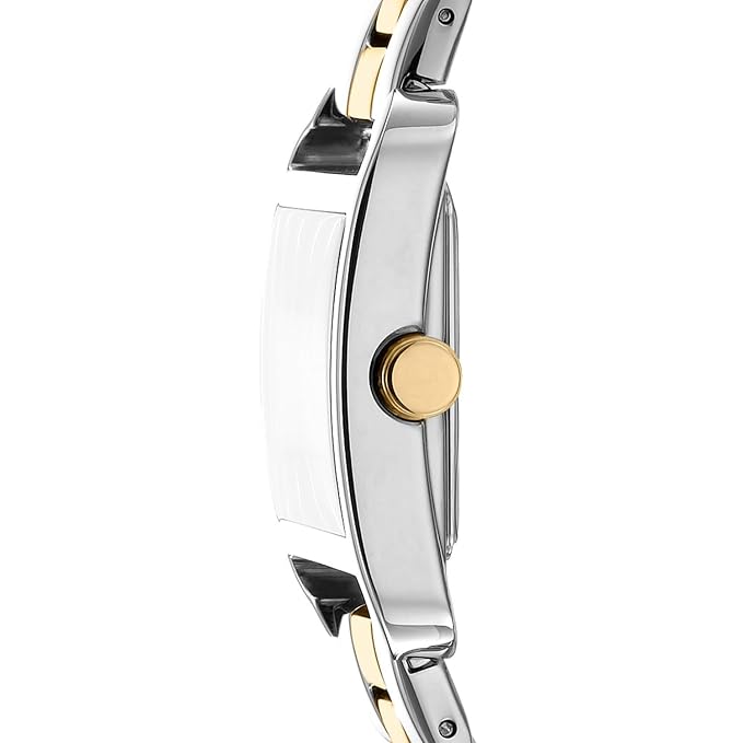 DKNY City Midi Analog Plain 3-Hands Japanese Movement Square Dial, Diameter 27 x 34.5 MM, 30 m Water Resistance Women's Wrist Watch