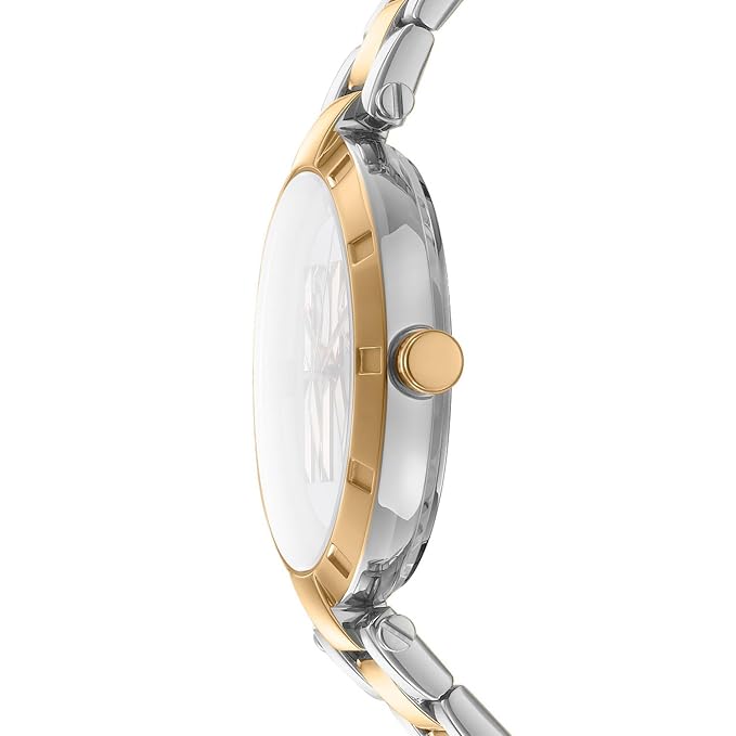 DKNY Essential Logo Analog Plain 3-Hands Japanese Movement Round Dial, Diameter 38 MM, 50 m Water Resistance Women's Wrist Watch