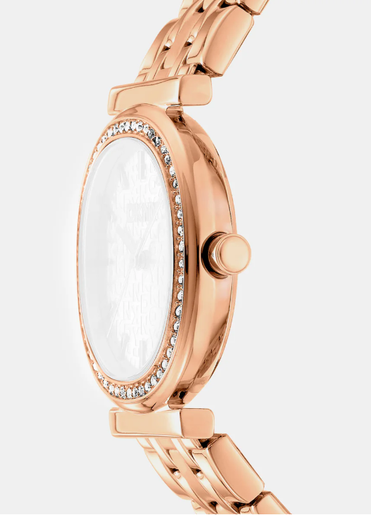Evening Women Quartz Silver Dial Analog Stainless Steel Watch