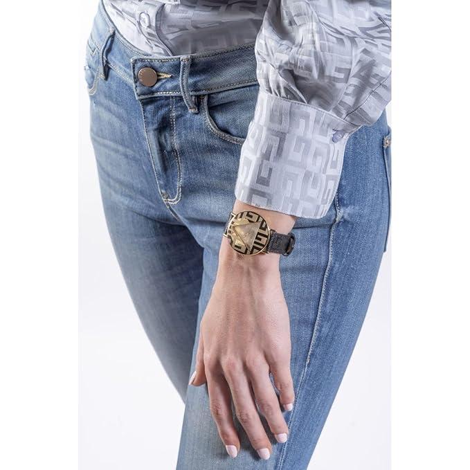 GUESS Analog Beige Dial Women's Watch