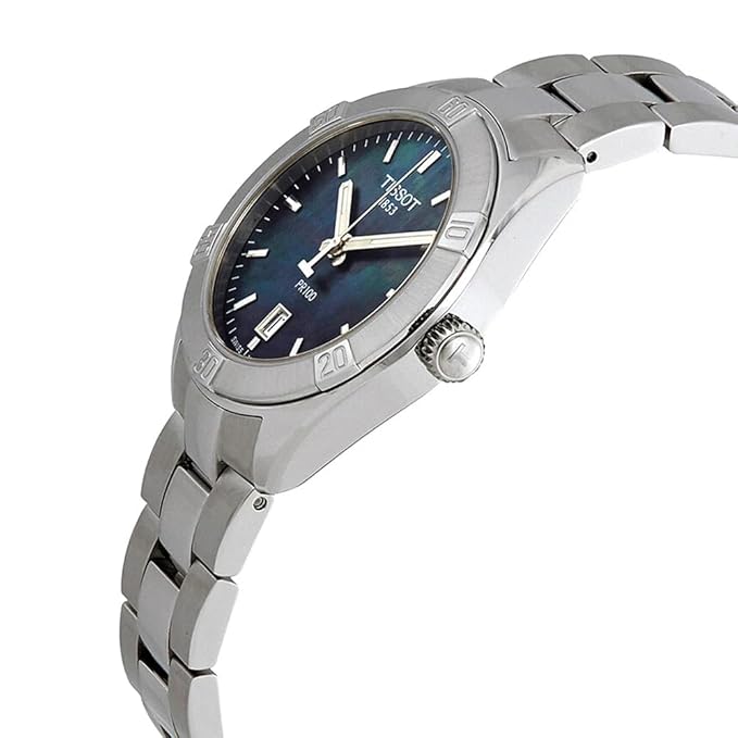 Tissot PR 100 Sport Chic Mother of Pearl Dial Women's Watch