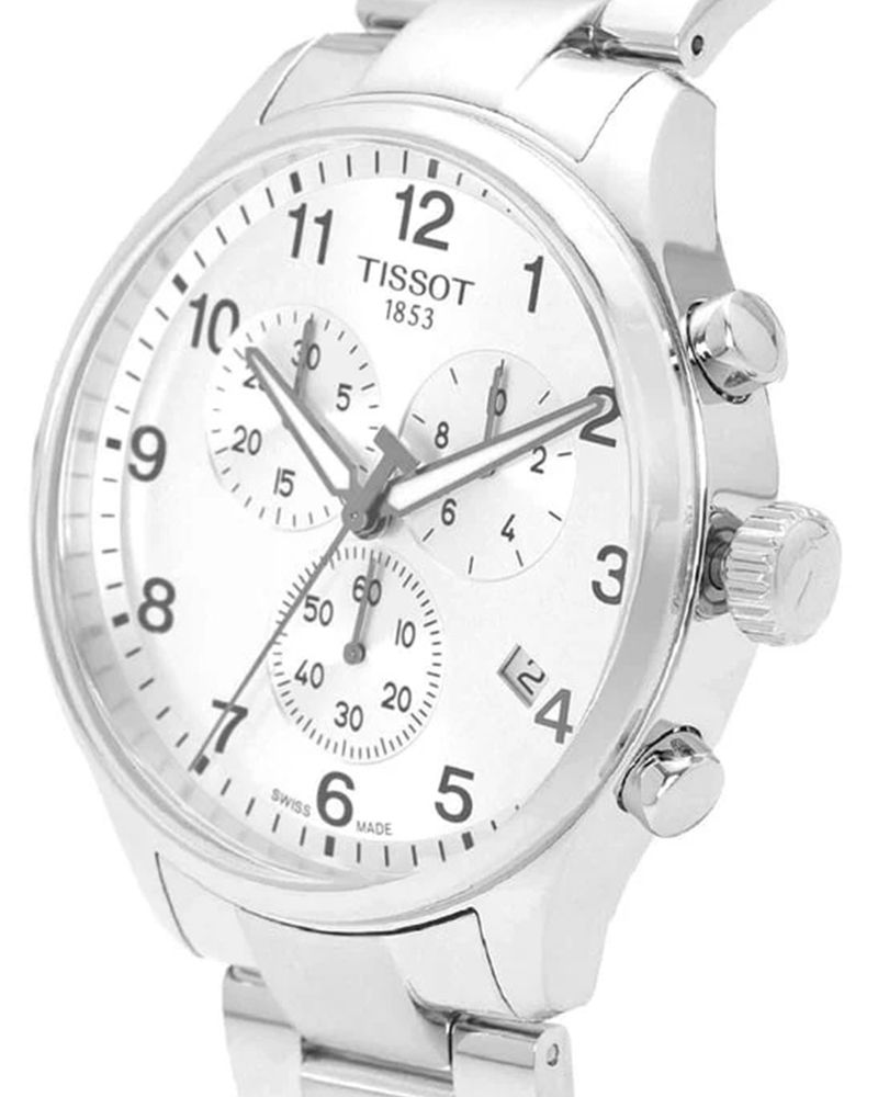 Tissot-Men-Chrono-XL-Round-Silver-Watch