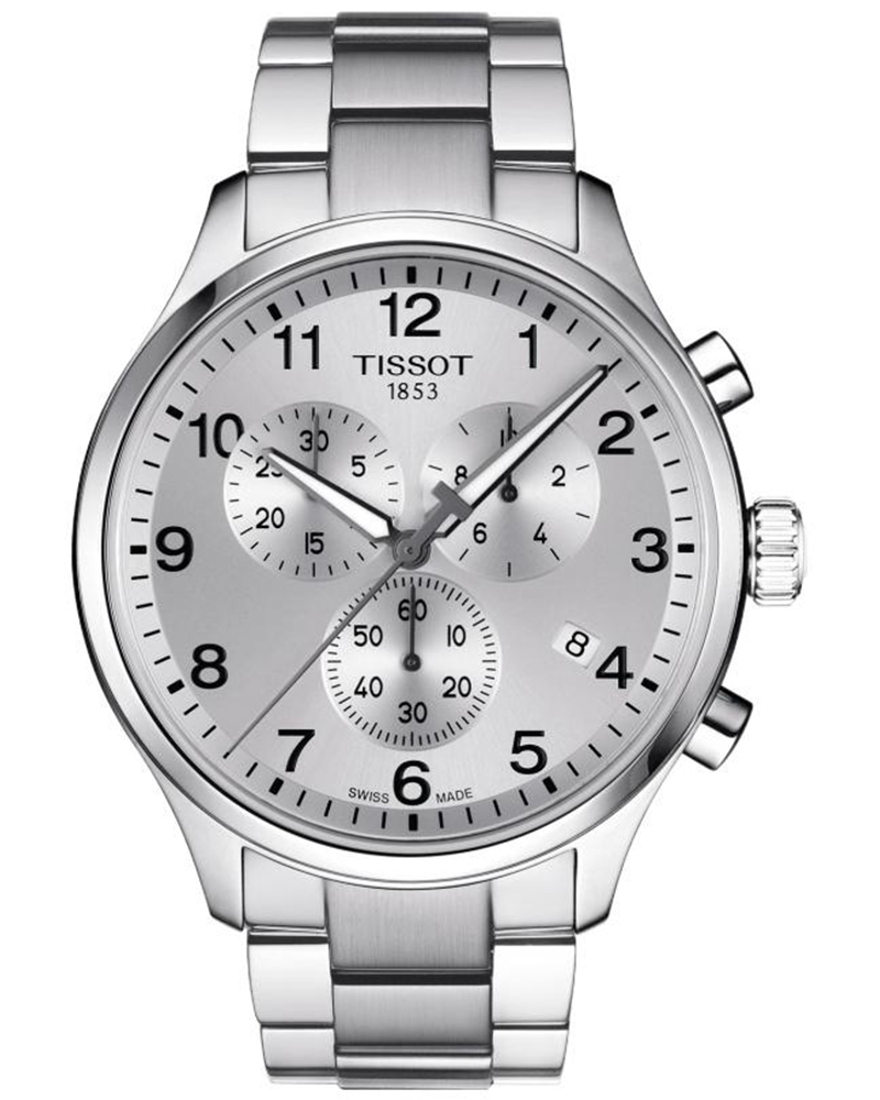Tissot-Men-Chrono-XL-Round-Silver-Watch