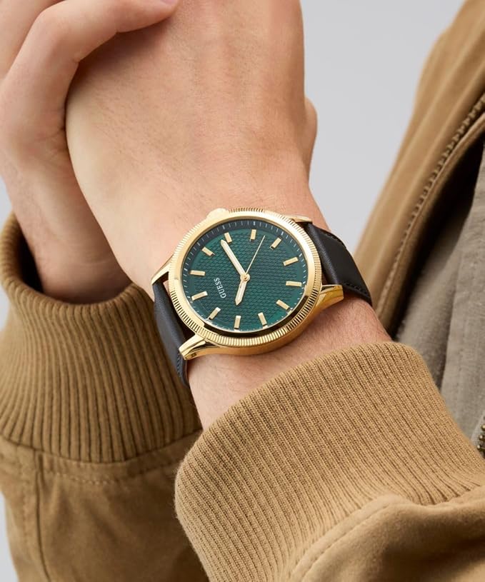 GUESS Dex Green Round Dial Analog Men's Watch