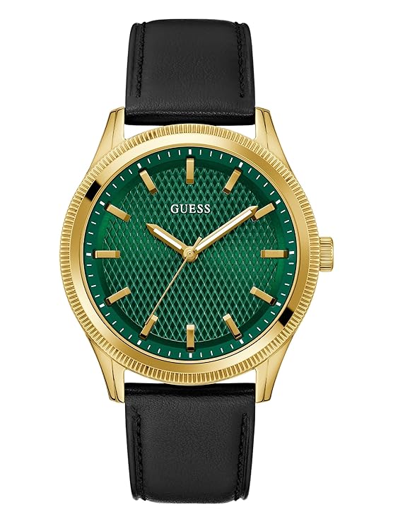 GUESS Dex Green Round Dial Analog Men's Watch